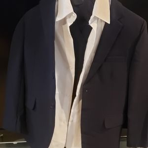 Boys blue 3 piece suit.